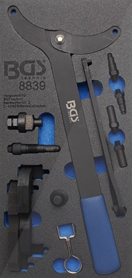Bgs Werkstattwageneinlage 1/3: Motor-Einstellwerkzeug-Satz - für VAG [Hersteller-Nr. 8839] für Audi von BGS