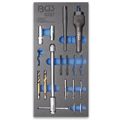 Bgs Glühkerzen-Ausbau- und Gewinde-Reparatur-Satz 17-tlg. [Hersteller-Nr. 8297] von BGS