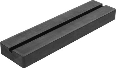 Bgs Gummiauflage - mit Nut - für Hebebühnen - 373 x 100 x 35 mm [Hersteller-Nr. 7012] von BGS