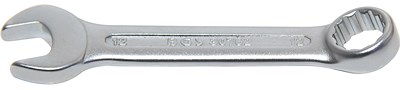 Bgs Maul-Ringschlüssel, extra kurz - SW 12 mm [Hersteller-Nr. 30762] von BGS