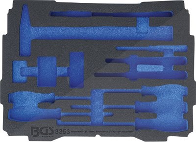 Bgs Schaumeinlage für Art. BOXSYS1 & 2 - leer - für Art. 3353 [Hersteller-Nr. 3353-1] von BGS