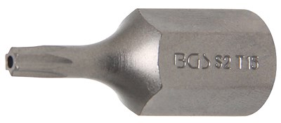 Bgs Bit - Außensechskant 3/8 - T-Profil (für Torx) mit Bohrung T15 [Hersteller-Nr. 4615] von BGS