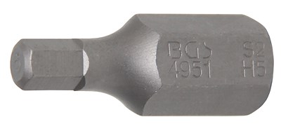 Bgs Bit - Antrieb Außensechskant 10 mm (3/8) - Innensechskant 5 mm [Hersteller-Nr. 4951] von BGS