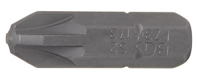 Bgs Bit - Antrieb Außensechskant 6,3 mm (1/4) - Kreuzschlitz PZ3 [Hersteller-Nr. 8173] von BGS