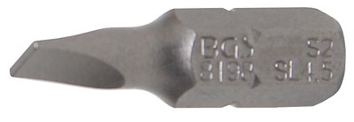 Bgs Bit - Antrieb Außensechskant 6,3 mm (1/4) - Schlitz 4,5 mm [Hersteller-Nr. 8198] von BGS