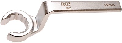 Bgs Spezial-Ringschlüssel für Lambdasonden, offen - SW 22 mm [Hersteller-Nr. 8605] von BGS