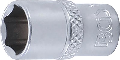 Bgs Steckschlüssel-Einsatz Sechskant - 6,3 mm (1/4) - SW 10 mm [Hersteller-Nr. 2482] von BGS