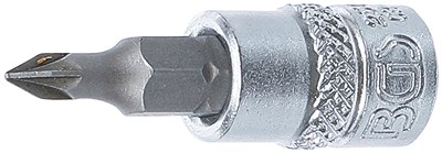 Bgs Bit-Einsatz - Innenvierkant 6,3 mm (1/4) - Kreuzschlitz PZ0 [Hersteller-Nr. 2505] von BGS