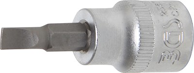 Bgs Bit-Einsatz - Antrieb Innenvierkant 10 mm (3/8) - Schlitz 5,5 mm [Hersteller-Nr. 2567] von BGS