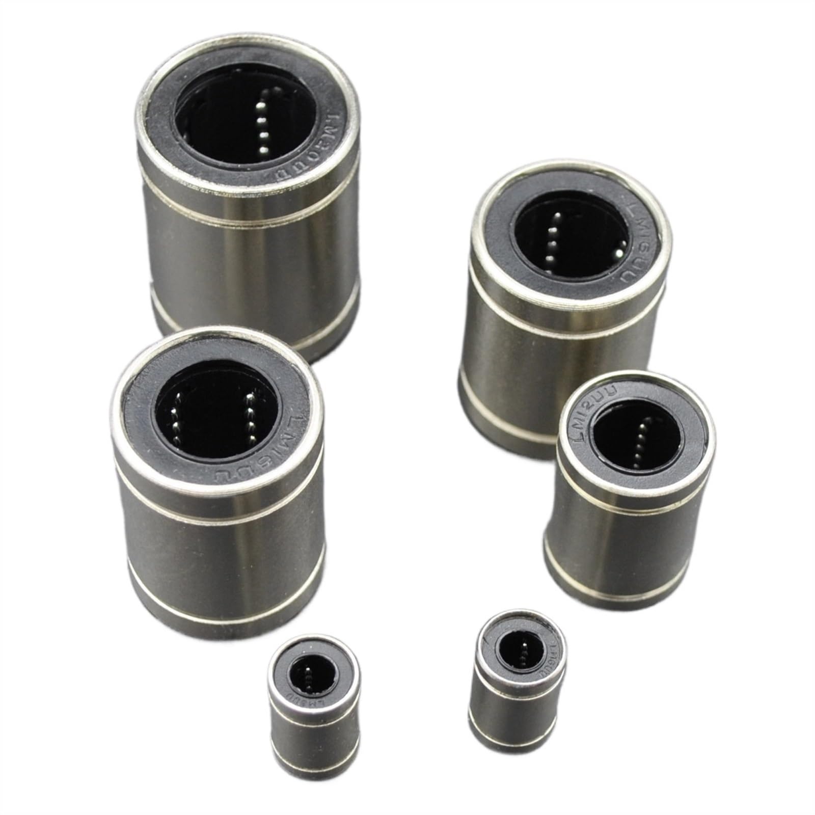 10/2 stücke LM6UU LM8UU LM8LUU LM6LUU LM12UU LM3UU LM4UU Lange Typ 8mm Linear Kugellager(LM12UU 12x21x30,2Pcs) von BGZHTMG