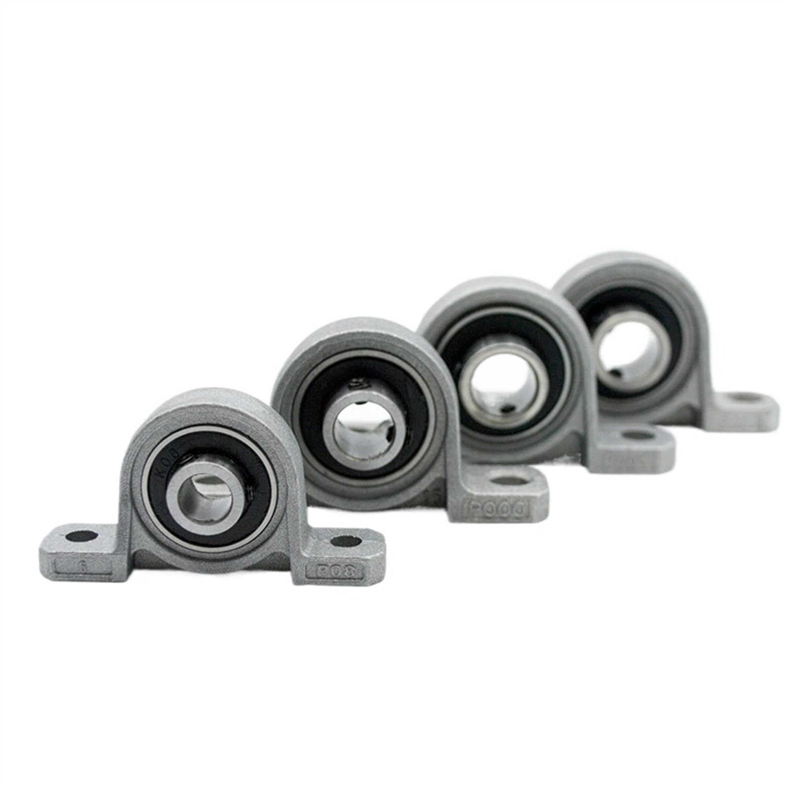 10/2 stücke Zink-legierung Durchmesser 8mm 10mm 12mm 17mm Bohrung Kugellager Kissen Block Montiert Unterstützung KP08 KP000 KP001 kp003 kp005(KP005 25mm,10Pcs) von BGZHTMG