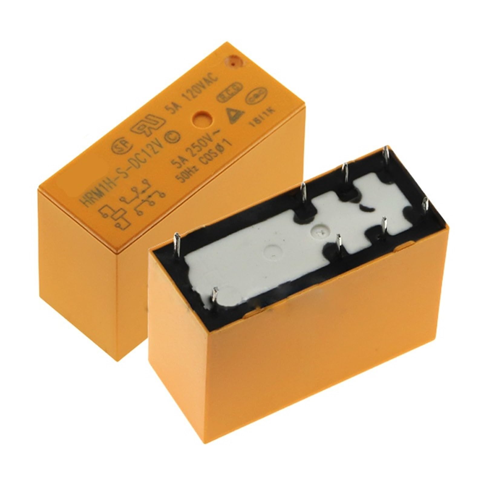 10/20/50Pcs 12V Relais HRM1H-S-DC12V-C HRM1H S DC12V C HRM1HSDC12VC Zwei Gruppen von Umwandlung DC12V 12VDC 12V 5A 8PIN(50PCS) von BGZHTMG