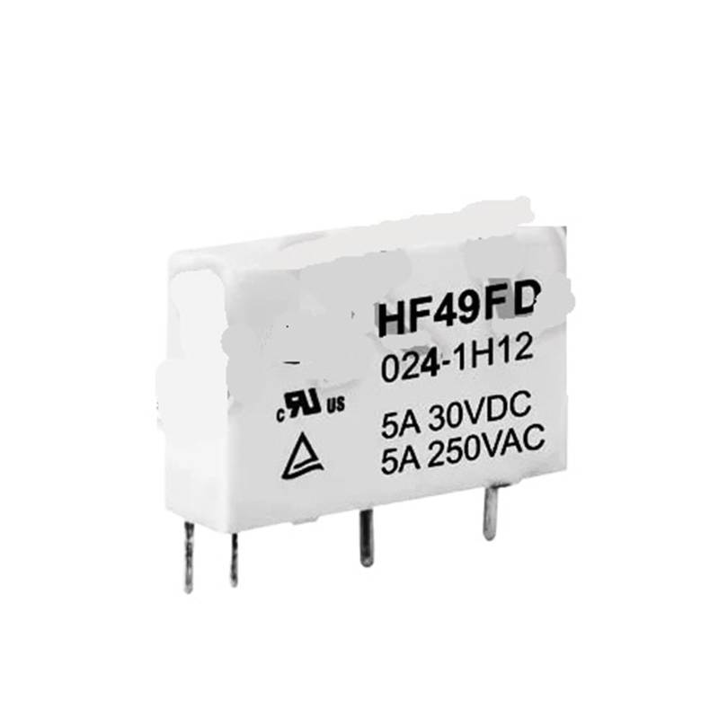 10/20 STÜCKE HF49FD 024-1H12 HF49FD0241H12 DC24V 24VDC 24 V 5A relais 4PIN(10PCS) von BGZHTMG