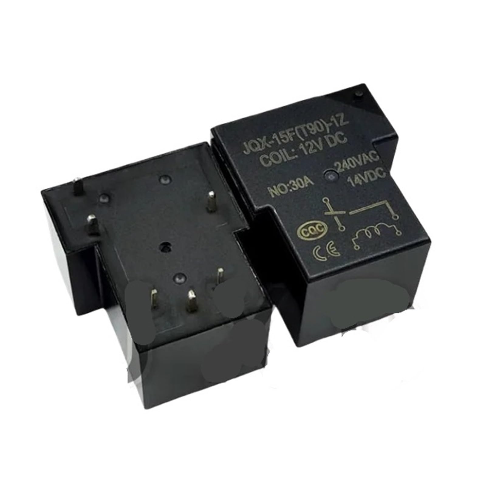 10/20 stücke JQX-15F()-1Z JQX 15F() 1Z JQX15F()1Z 12VDC DC12V 12V 30A relais 6PIN(10PCS) von BGZHTMG