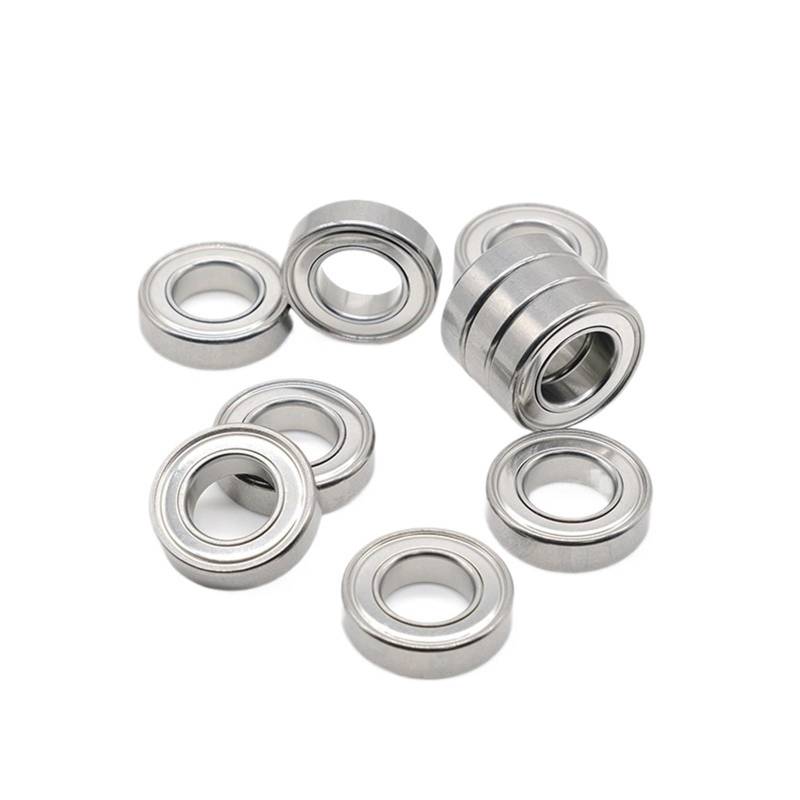 10 Stücke S6700ZZ Edelstahl Lager 10x15x4mm Lager ABEC-7 Dünnschliff Kugellager von BGZHTMG