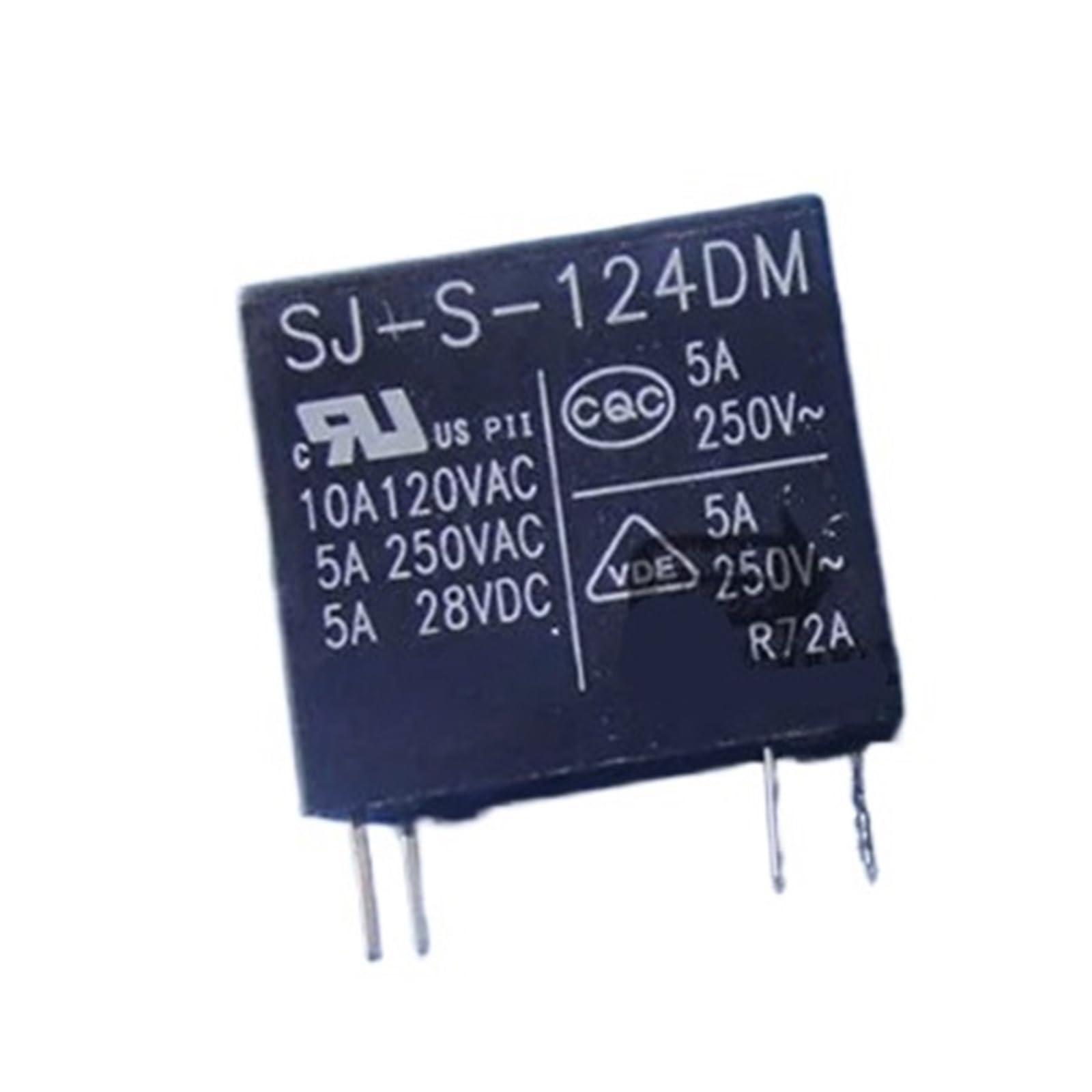 1PC Relais SJ-S-105DM SJ-S-112DM SJ-S-124DM 5A SJ-S-112LM SJ-S-124LM 3A Ein normalerweise offenes 4 Fuß SJ-S-105DMH 10A(SJ-S-112DM 5A) von BGZHTMG