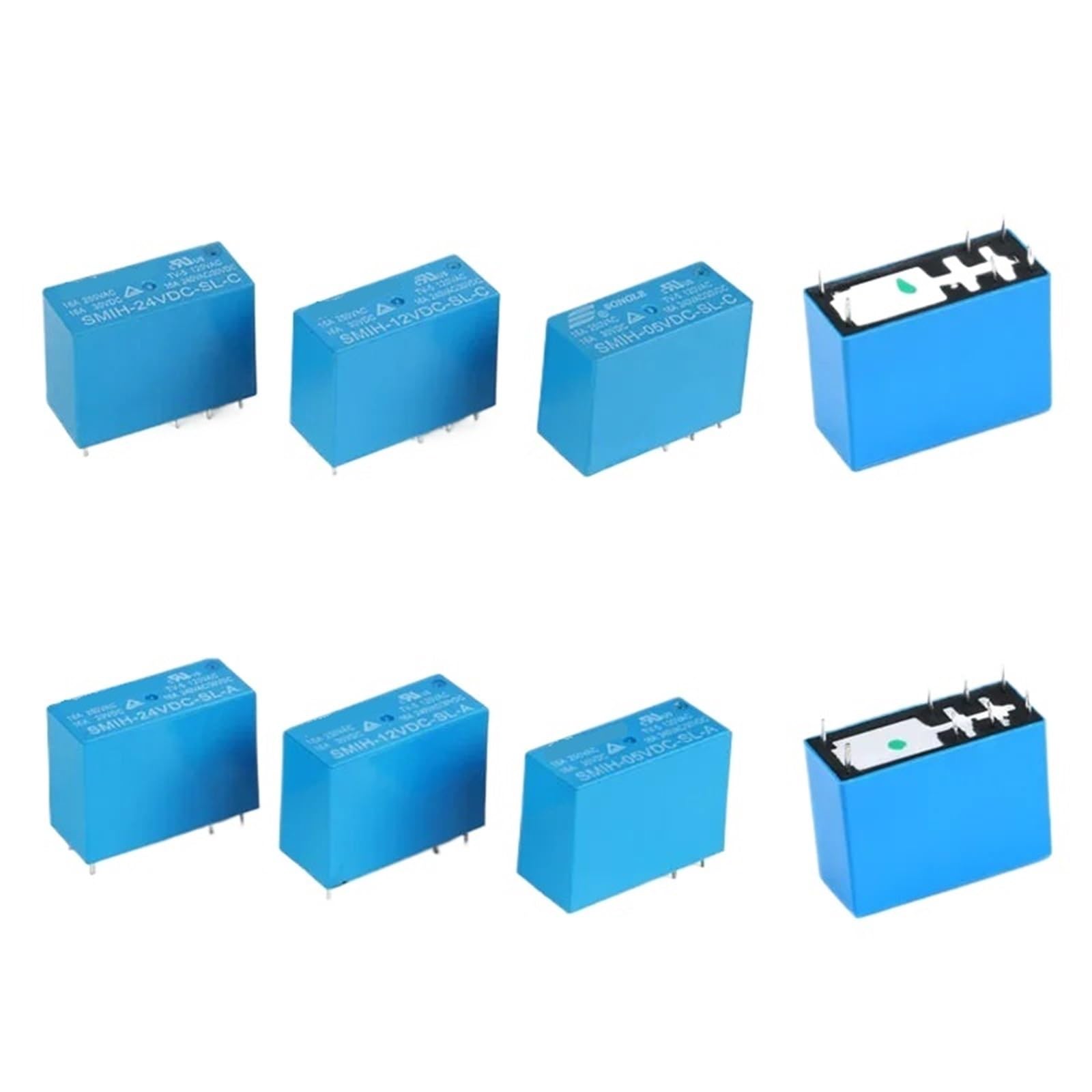 2 STÜCKE Relais SMIH-05VDC-SL-C SMIH-12VDC-SL-C SMIH-24VDC-SL-C 5 V 12 V 24 V 16A 6/8PIN Relais SMIH-05VDC-SL-A(SMIH-24VDC-SL-C 6p) von BGZHTMG
