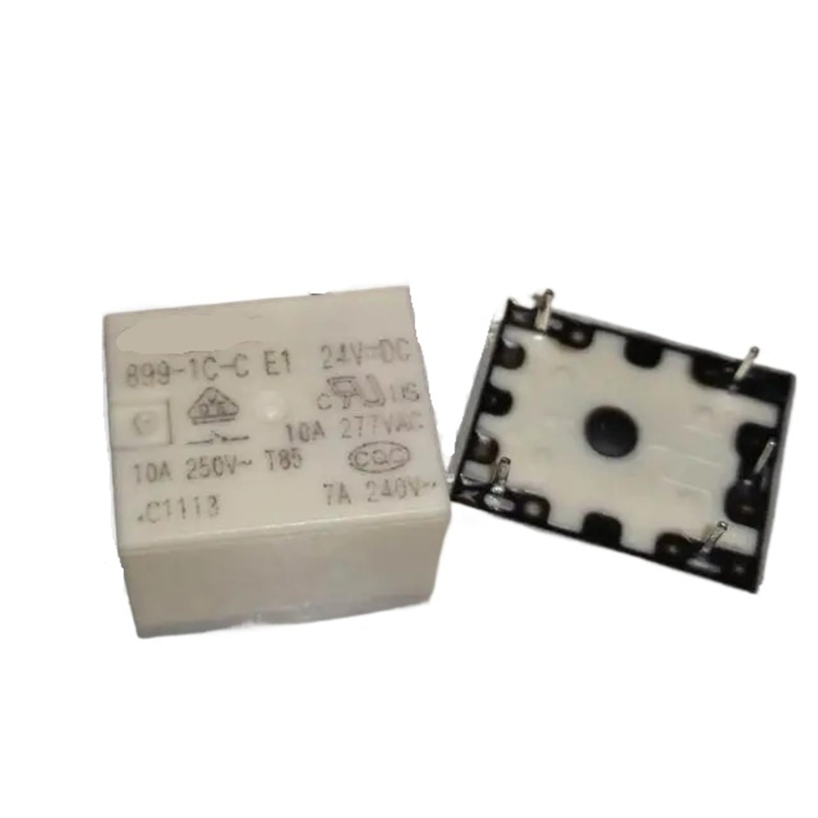 2 Stücke 899-1C-C 24VDC 899-1C-FC 24VDC 899B-1C-FC 12VDC (T73C-10A) Relais 5pins(899-1C-C 24VDC) von BGZHTMG
