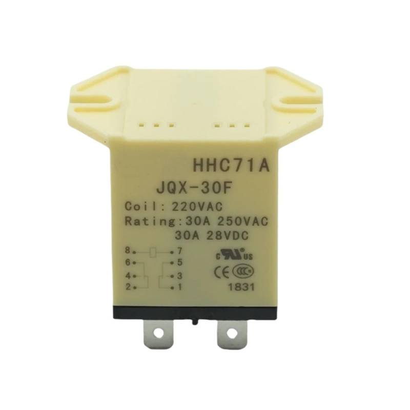 2 Teile/los HHC71A JQX-30F 2Z 220VAC DC12V DC24V 110VAC Spule 30A 250V AC Power Relay 8 Pin DPDT(110VAC) von BGZHTMG