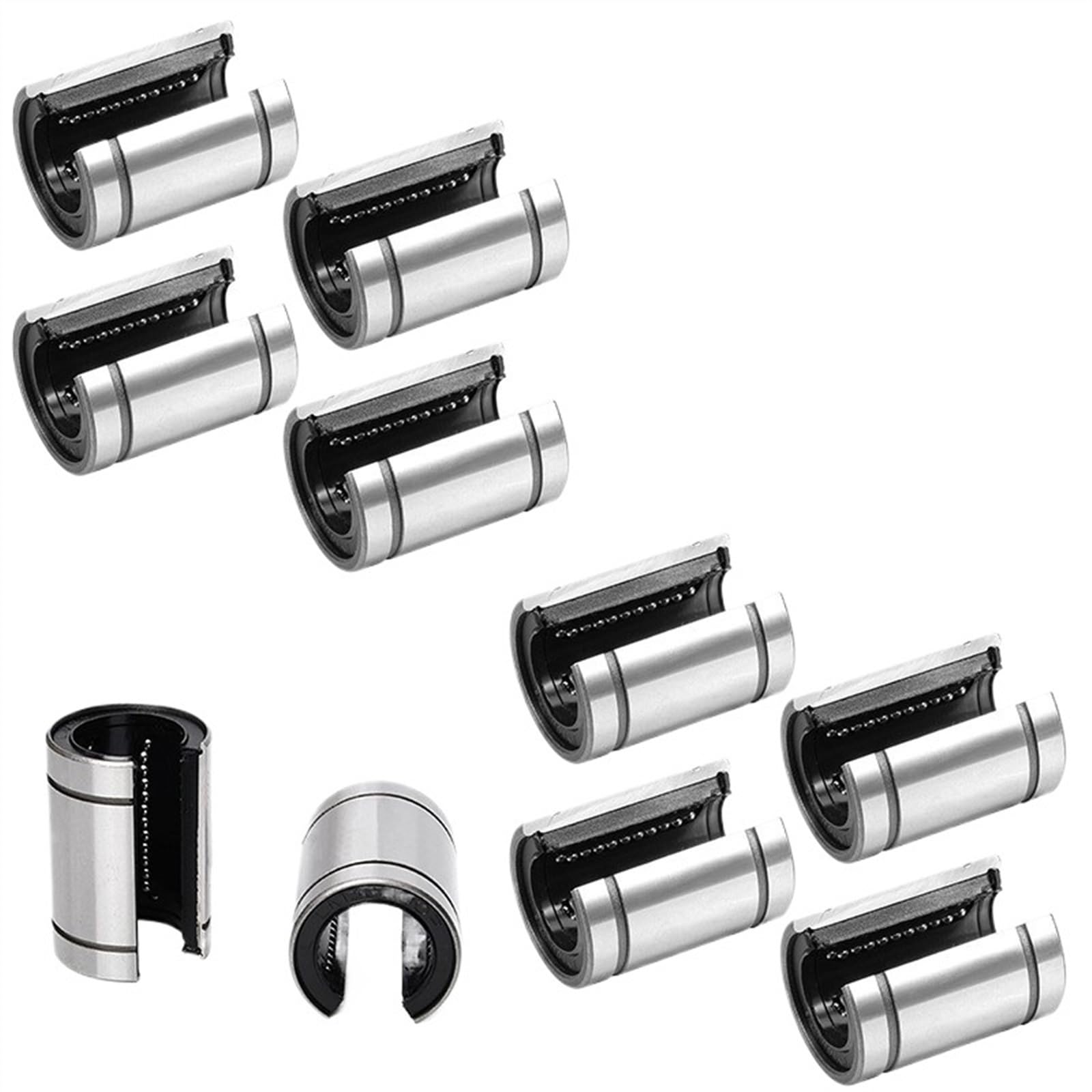4/10 Stücke Offene Lineare Gleitbewegungslager LM10UUOP LM12UUOP LM13UUOP LM16UUOP LM20UUOP(LM12UUOP 12X21X30,4PCS) von BGZHTMG