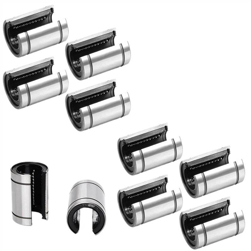 4/10 Stücke Offene Lineare Gleitbewegungslager LM10UUOP LM12UUOP LM13UUOP LM16UUOP LM20UUOP(LM12UUOP 12X21X30,4PCS) von BGZHTMG
