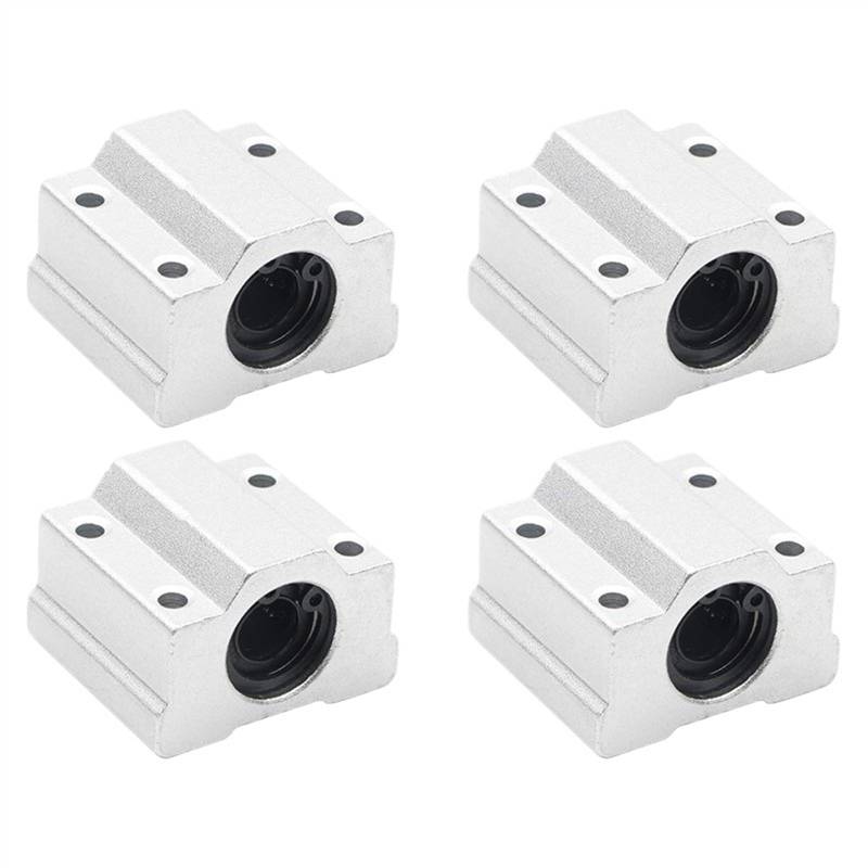 4 Stücke Scs 6/8/10/12/13/16/20/25/30 Uu/luu Aluminium Slider Linearkugellager(SCS20UU) von BGZHTMG