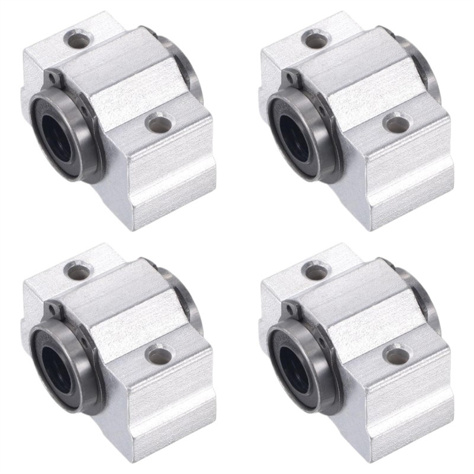 4 stücke SC10VUU SC10V SCV10UU SCV8 SCV16 SCV12 Linear Lager Kissen Block for 10mm Linear Gleitlager(SCV16UU) von BGZHTMG
