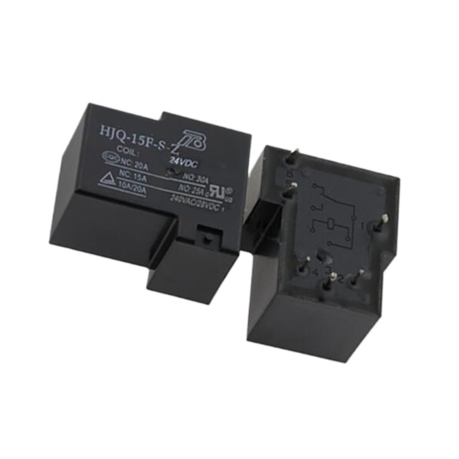 5/10/50Pcs 24V relais HJQ-15F-SZ-24VDC HJQ-15F-S -Z HJQ 15F SZ HJQ15FSZ24VDC HJQ15FSZ 24VDC DC024V 24V 30A 240VAC 6PIN(50PCS) von BGZHTMG