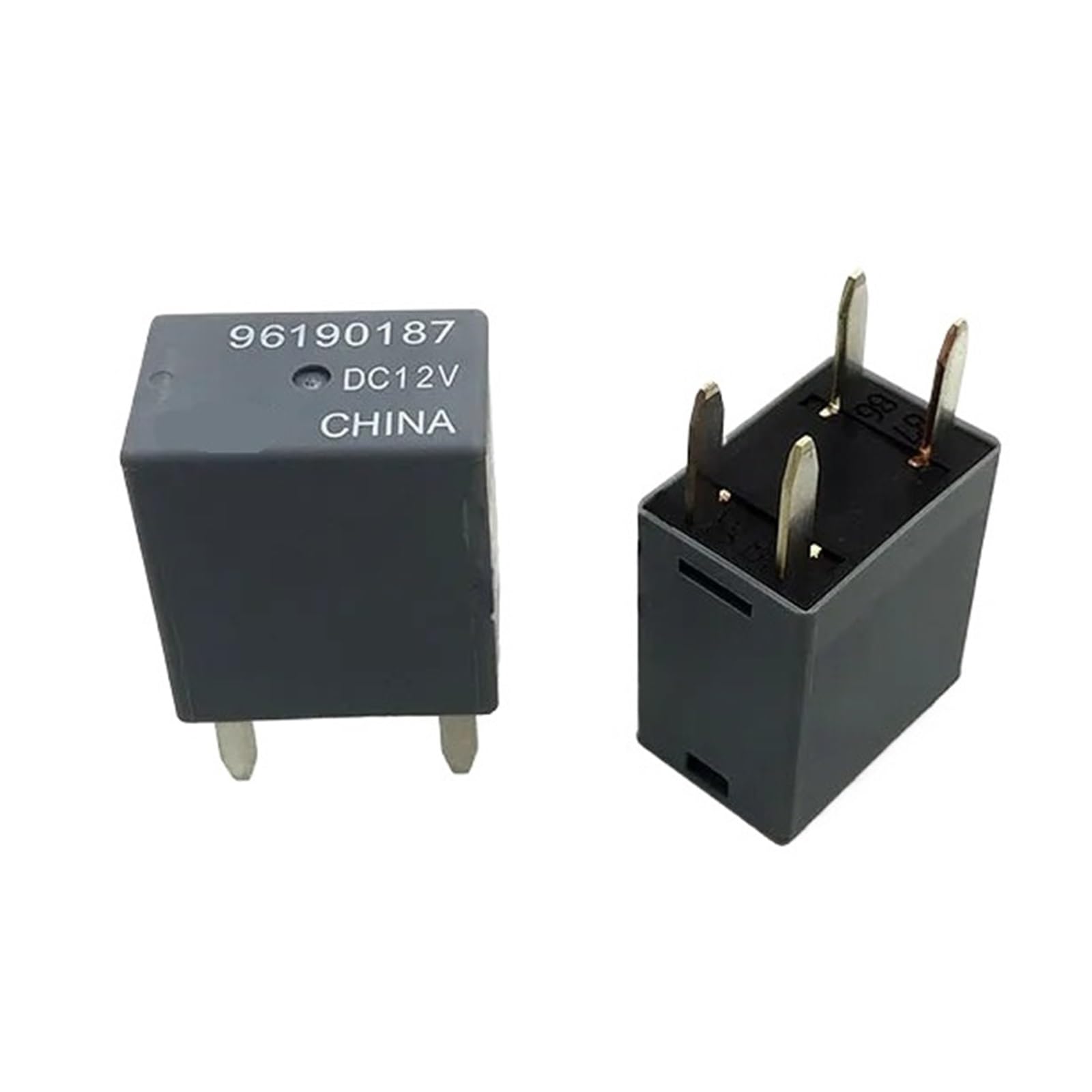 5/10 STÜCKE 12 V relais 96190187 Automobil ölpumpe relais 12VDC DC12V 12 V 4PIN(5PCS) von BGZHTMG