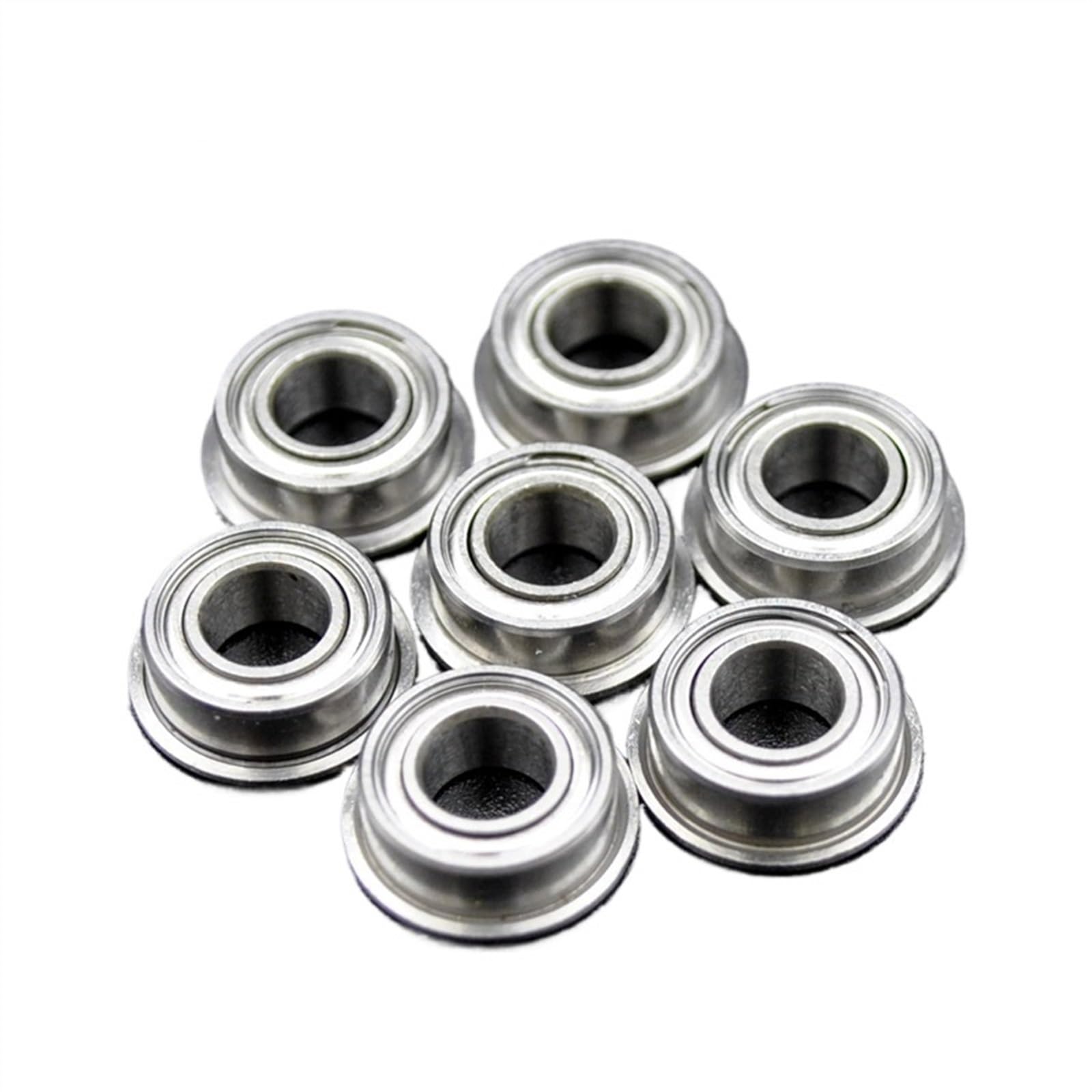 5/10 Stück MF63ZZ MF74ZZ MF83ZZ MF84ZZ bis MF104ZZ Miniatur-Flanschlager, dünnwandige, metallgeschirmte Flanschlager(MF117ZZ 7x11x3mm,5Pcs) von BGZHTMG
