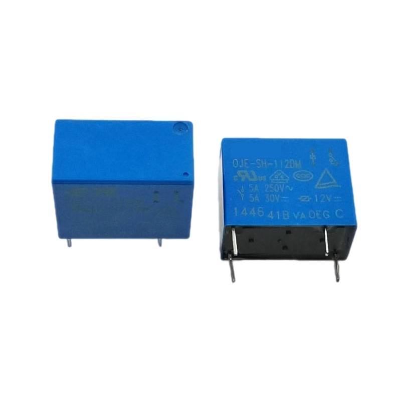 5/10Pcs Die Schließer Typ 12V Relais OJESH112DM OJE-SH-112DM OJE SH 112DM SH112DM 12VDC DC12V 12V 5A 4PIN(50PCS) von BGZHTMG