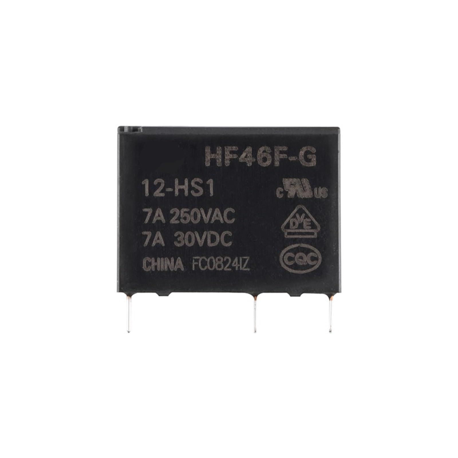 5 Pcs Relais HF46F-G-005-HS1 HF46F-G-012-HS1 HF46F-G-024-HS1 4 Fuß Gruppe Normalerweise Offen 7A 250VAC(HF46F-G-012-HS1) von BGZHTMG