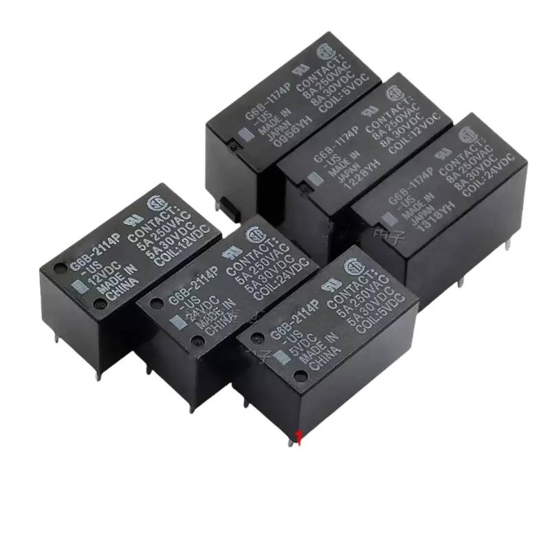 5 STÜCKE G6B-1174P-US 5VDC 12VDC 24VDC 4PIN 8A 250VAC relais G6B-1174P-US-5VDC G6B-1174P-US-12VDC G6B-1174P-US-24V(G6B-1174P-US-5VDC) von BGZHTMG