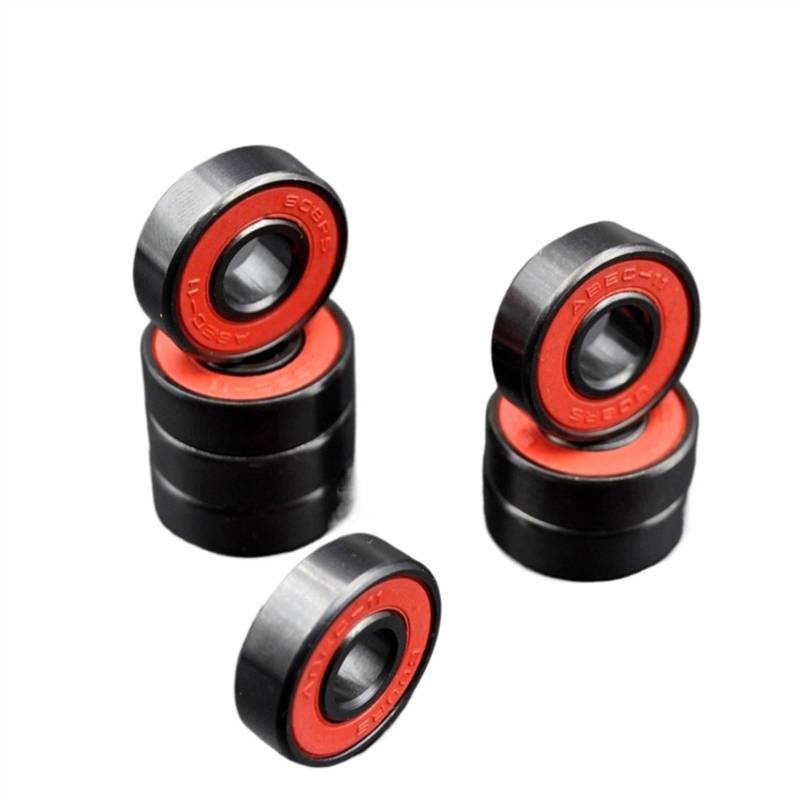 8 stücke/4 stücke 608RS hochgeschwindigkeitskugellager 8 * 22 * 7 8x22x7 MM hybrid keramik kugellager Lager Stahl ABEC-11 Skateboard(8Pcs) von BGZHTMG