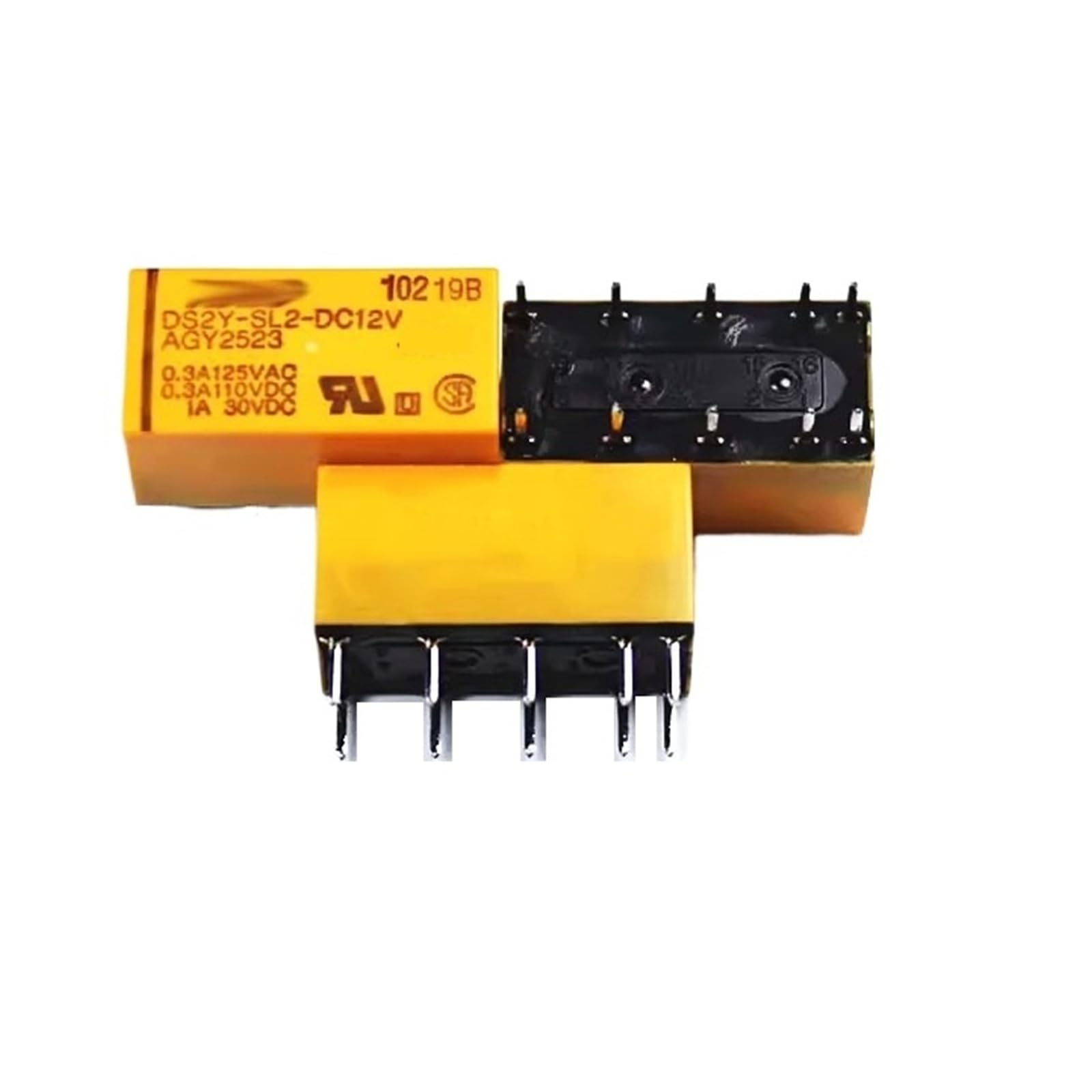 HEIßER DS2Y-SL2 DS2YSL2 DS2Y SL2 DC12V 12VDC 12V relais 10PIN(10PCS) von BGZHTMG