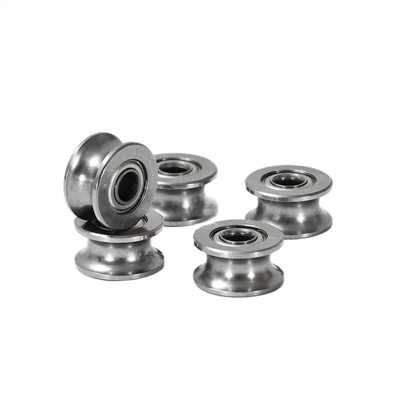 Outer ring with V-shaped groove through line concave U groove V-groove pulley bearing 624 623 604 V4*13 * 6mm(624 V 4x13x6MM) von BGZHTMG
