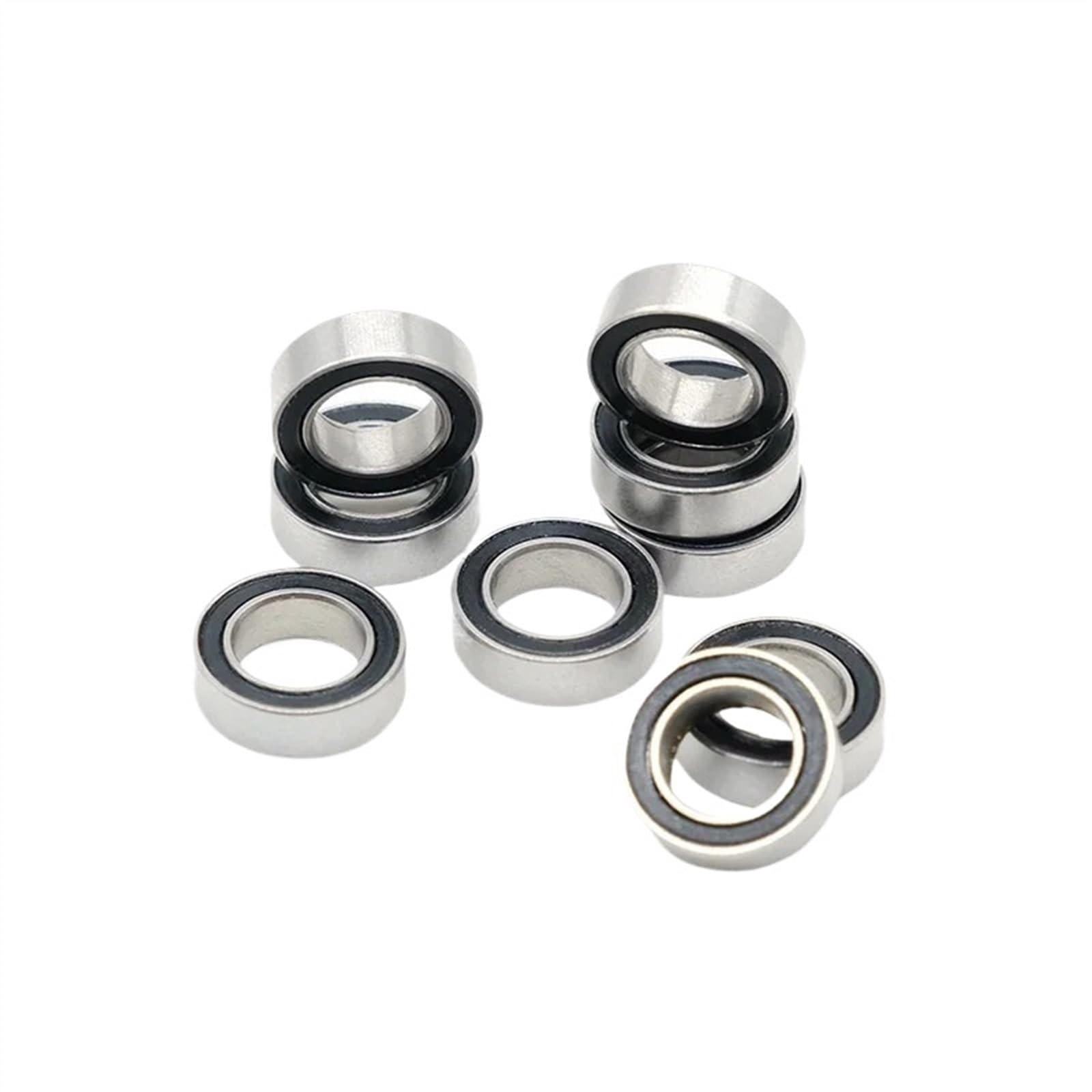 SMR106 2RS Rillenkugellager aus Edelstahl 6 x 10 x 3 mm Gummidichtabdeckung(10Pcs) von BGZHTMG