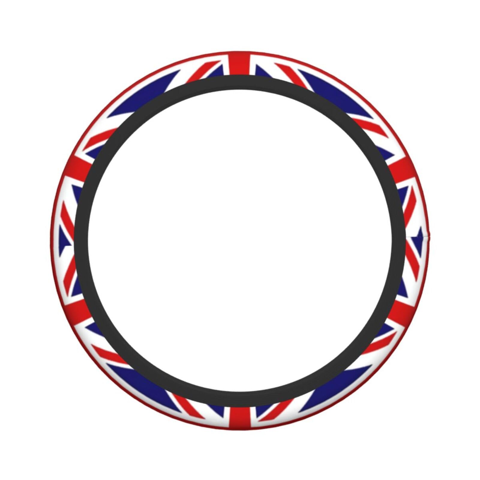 Auto-Lenkradbezug mit britischer Flagge, universell passend für die meisten Limousinen, SUV, langlebig, rutschfest, 38,1 cm Auto-Lenkradbezug mit britischer Flagge, universell passend für die meisten Limousinen, SUV, langlebig, rutschfest, 38,1 cm von BHCASE