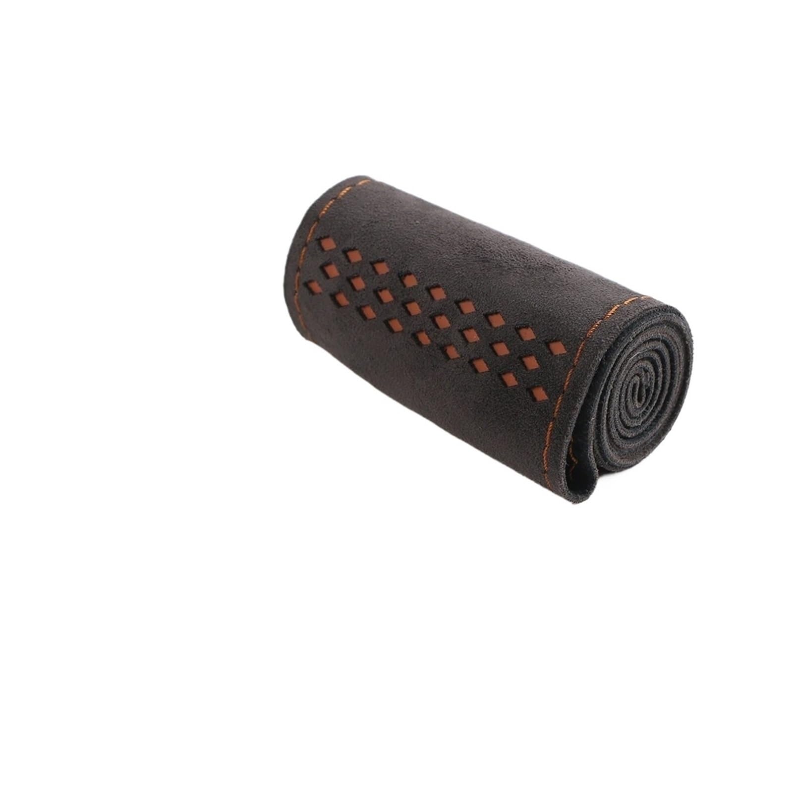 Auto Lenkradabdeckung Wildleder-Lenkradbezug Fürs Auto Universell 38 cm Geflochtener Bezug Für Das Lenkrad Schweißabsorbierend rutschfest Lenkradbezug Fürs Auto(Brown) von BHGMGEBLV