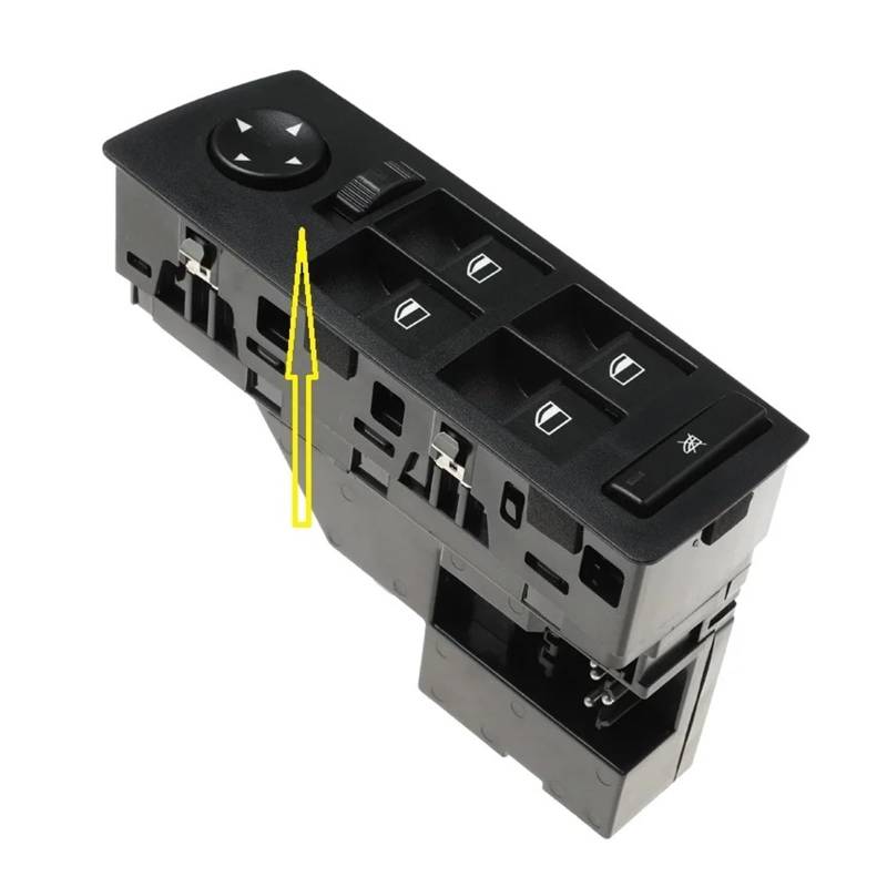 Fensterheberschalter Für E53 Für X5 1999 2000 2001 2002 2003 2004 2005 2006 61316962505 61316962506 Elektrische Power Master Fenster Control Schalter Heber Taste Auto Schalter Fensterheber(Without Fol von BHGMGEBLV