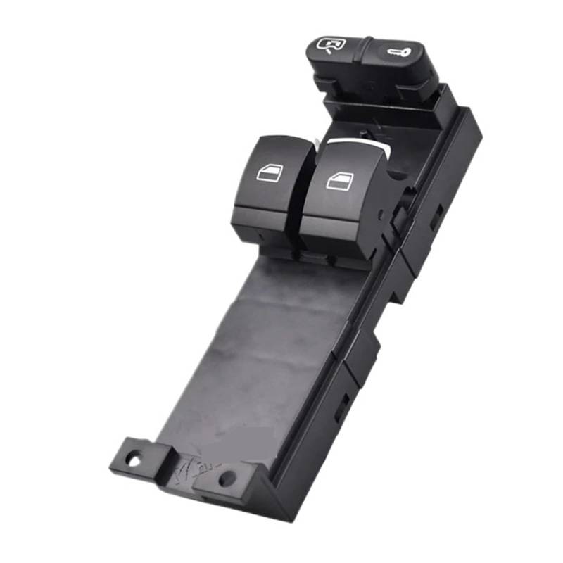 Fensterheberschalter Für Seat Für Leon Für Toledo 1999 2000 2001 2002 2003 2004 2005 2006 1J3959857 Elektrischer Hauptfensterheberschalter Regler Heberknopf Schalter Fensterheber(with Chrome) von BHGMGEBLV