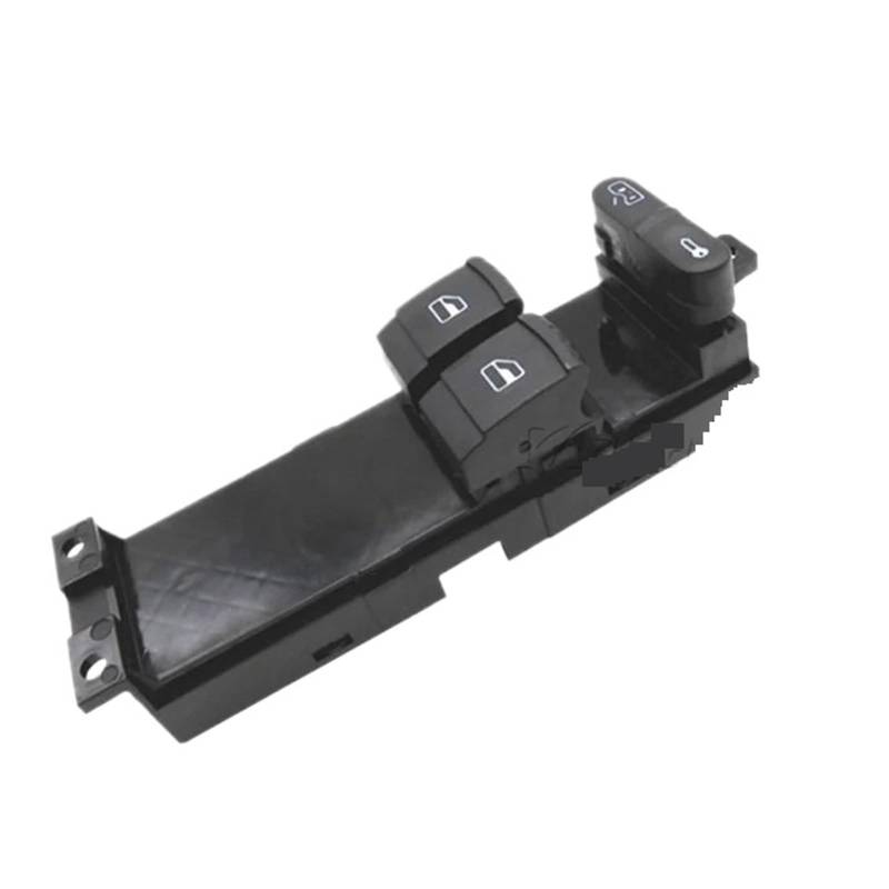Fensterheberschalter Für VW Für Bora Für Golf 4 Für Passat 1996-2005 1J3959857 Elektrische Power Master Fenster Control Schalter Regler Heber Taste Schalter Fensterheber(Without Chrome) von BHGMGEBLV