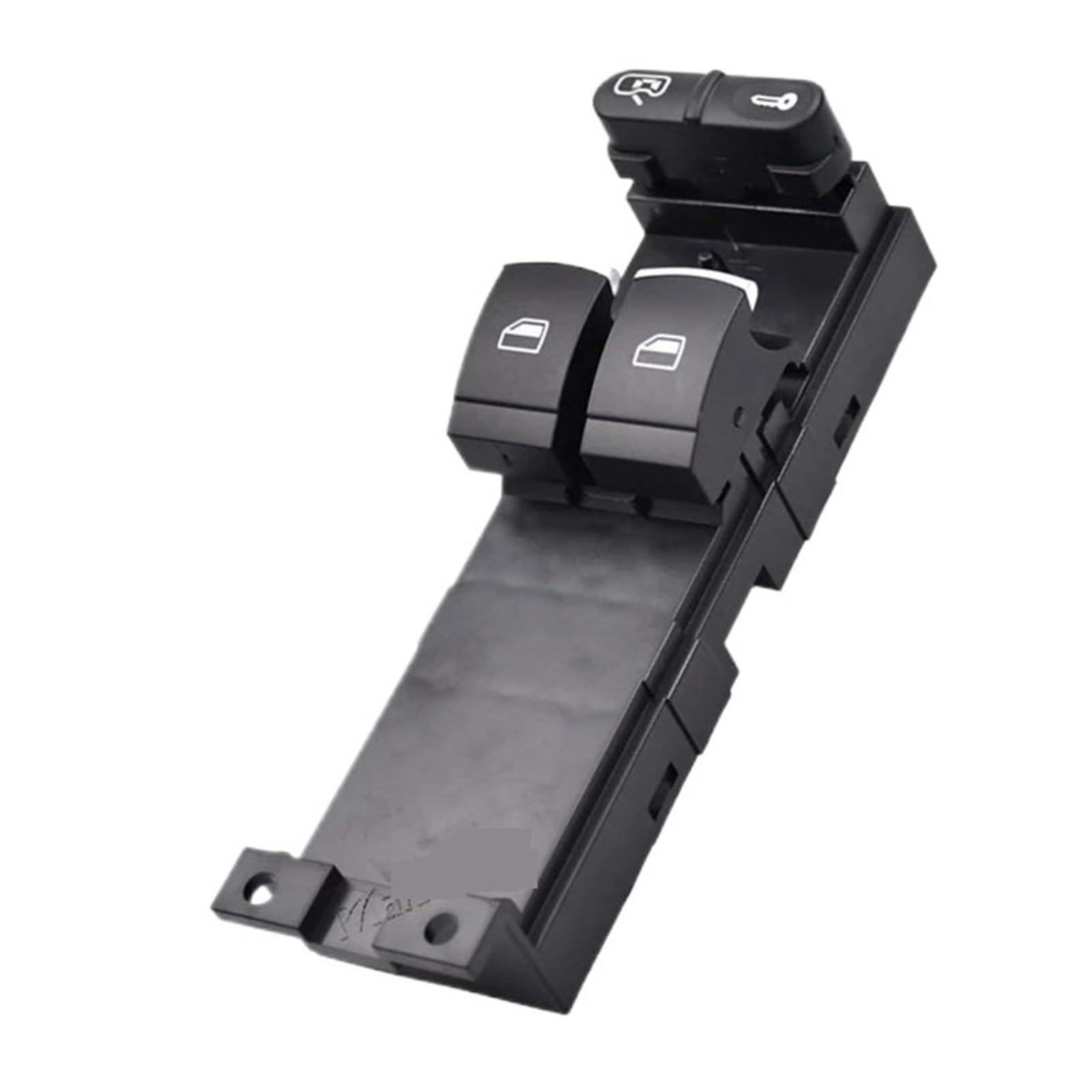 Fensterheberschalter Für VW Für Bora Für Golf 4 Für Passat 1996-2005 1J3959857 Elektrische Power Master Fenster Control Schalter Regler Heber Taste Schalter Fensterheber(with Chrome) von BHGMGEBLV