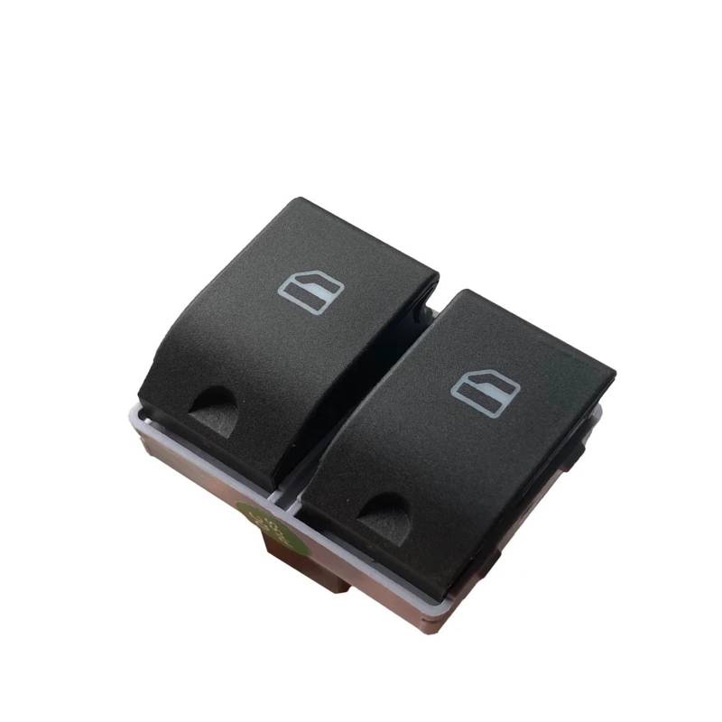 Fensterheberschalter Für VW Für Polo 4 9N Limousine Für Vento Für Golf Mk2 2001-2009 6Q0959858 1/2PCS Front Power Fenster Control Schalter Taste Schalter Fensterheber(Front-1 PC) von BHGMGEBLV