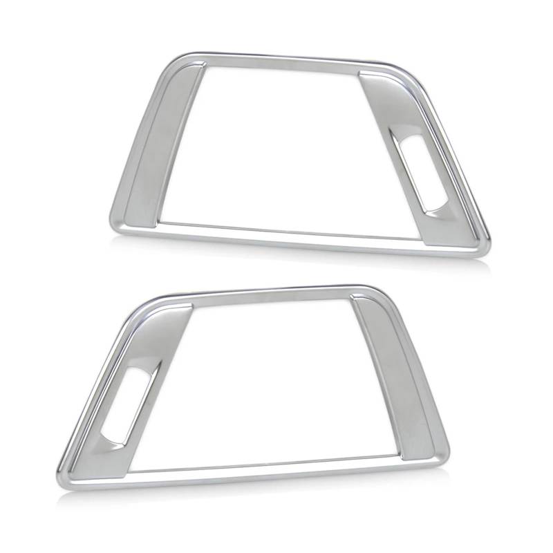 Mittelkonsolen-Abdeckung Für 3 4 Serie F30 F31 F32 F34 F35 F36 2014 2015 2016 Beler Silber Chrom Dashboard Seite Air Vent Outlet Trim Abdeckung Armaturenbrett-Abdeckung von BHGMGEBLV