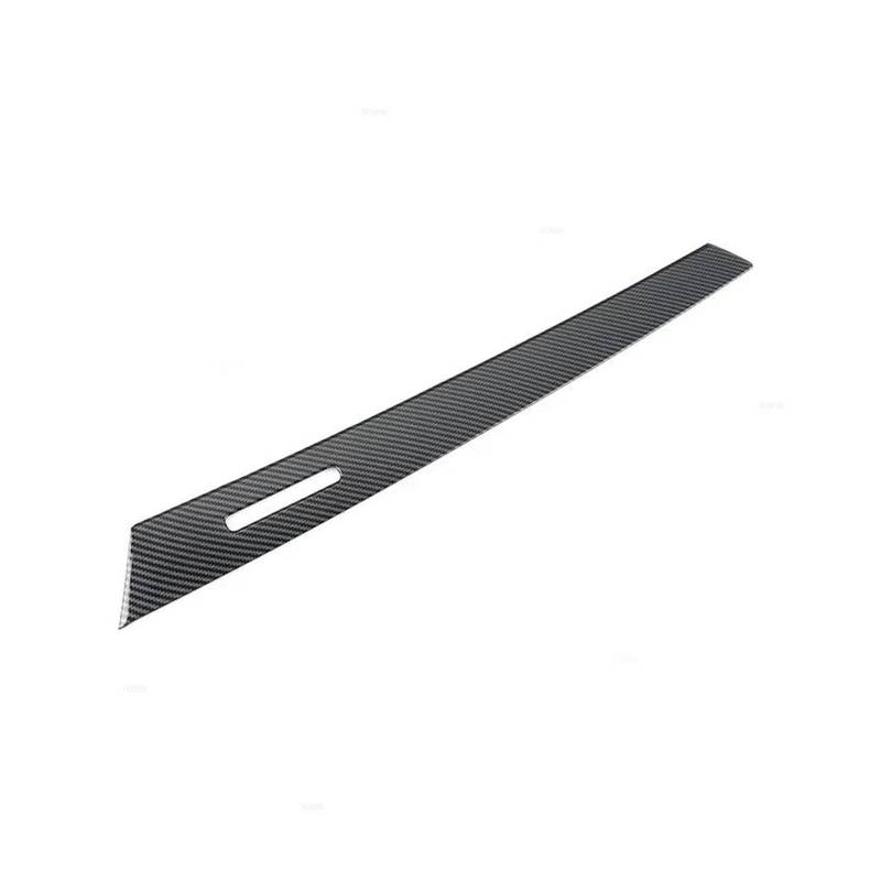 Mittelkonsolen-Abdeckung Für A3 8Y 2015-2020 2021 LHD Auto ABS Carbon Fiber Texture Center Dashboard Co-Pilot Panel Streifen Abdeckung Schutz Trim Armaturenbrett-Abdeckung von BHGMGEBLV