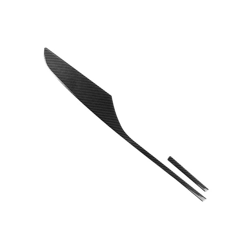 Mittelkonsolen-Abdeckung Für A6 C7 2011-2018 Carbon Fiber Modifikation Innenraum Auto Armaturenbrett Co-Fahrer Dekorative Streifenabdeckung Zieraufkleber Zubehör Armaturenbrett-Abdeckung(R) von BHGMGEBLV