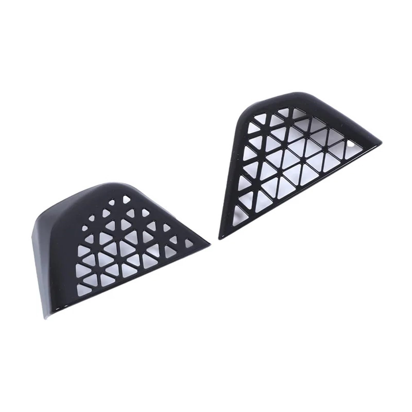 Mittelkonsolen-Abdeckung Für BMW Für X5 Für X6 Für X7 G05 G06 G07 2023-2025 ABS Carbon Fiber Car Dashboard Side Air Outlet Dekorativer Rahmenaufkleber Armaturenbrett-Abdeckung(Black) von BHGMGEBLV