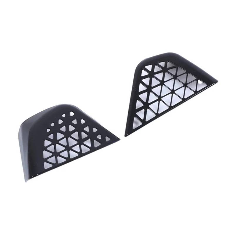 Mittelkonsolen-Abdeckung Für BMW Für X5 Für X6 Für X7 G05 G06 G07 2023-2025 ABS Carbon Fiber Car Dashboard Side Air Outlet Dekorativer Rahmenaufkleber Armaturenbrett-Abdeckung(Black) von BHGMGEBLV