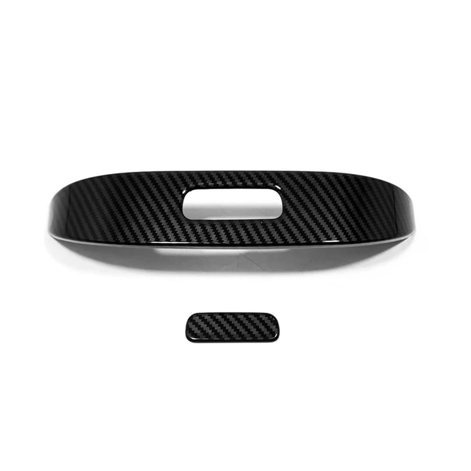 Mittelkonsolen-Abdeckung Für Benz C-Klasse W206 C180 C200 C300 2021 2022 ABS Mittelkonsole Armlehne Box Knopfschalter Abdeckung Verkleidung Autozubehör Armaturenbrett-Abdeckung(A) von BHGMGEBLV